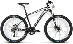 Kross 16 Level R3 27,5" L black/white/blue glossy