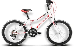 Kross 2017 20" Hexagon mini white/red/black glossy