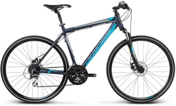 Kross 2017 28" Evado 3.0 L/21" navy blue/blue matt