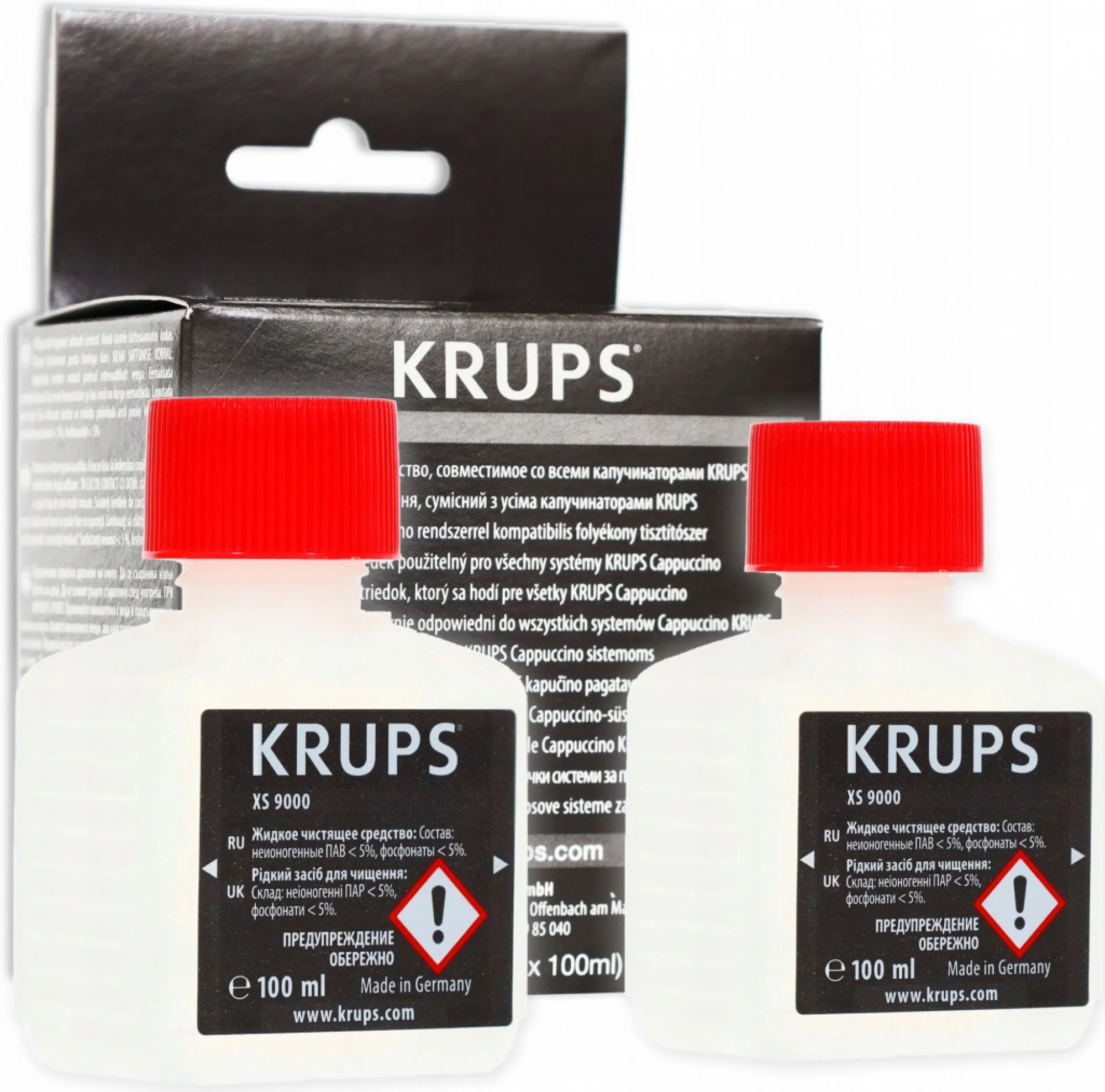 Krups XS900031 Tekutý čistič pre systém cappuccino