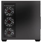 Krux skříň Exo / ATX / 4x120mm RBG fan / 2xUSB 2.0 / USB-C / tvrzené sklo / černá