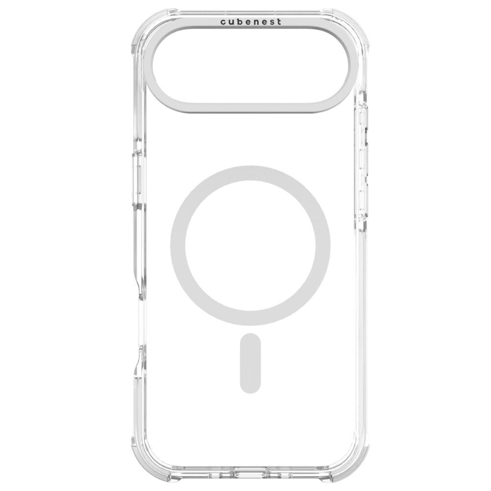 Kryt Cubenest pre iPhone Air MagPro Strong Guard biely