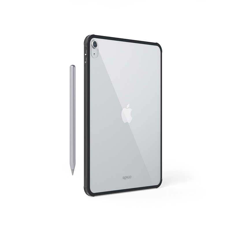 Kryt Epico Hero pre Apple iPad 10,2" - priehľadný / čierny