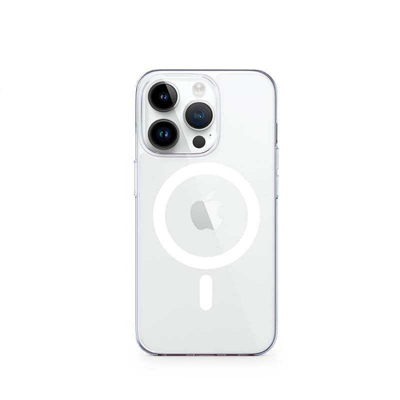 Kryt Epico Resolve pre iPhone 14 Pro Max s podporou MagSafe - transparentný