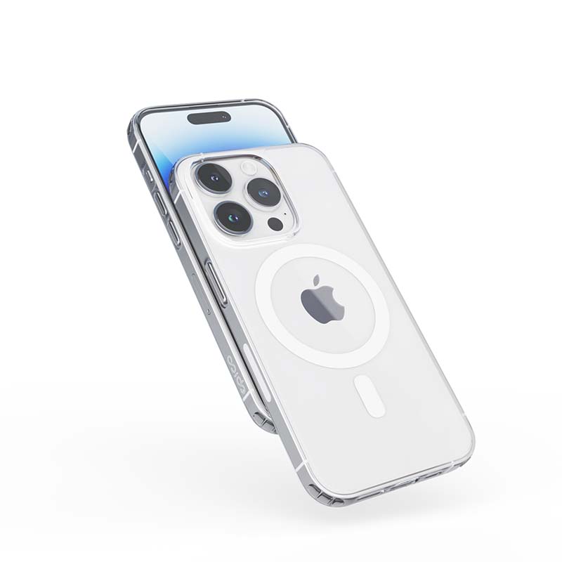 Kryt Epico Resolve pre iPhone 14 Pro s podporou MagSafe - transparentný