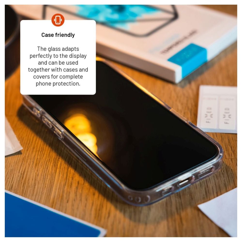 Kryt FIXED Full-Cover pre Motorola Moto G35 5G, čierny