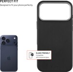 Kryt FIXED MagLeather pro Apple iPhone 18 Pro Max/17 Pro Max, z veganské kůže s podporou MagSafe, černý