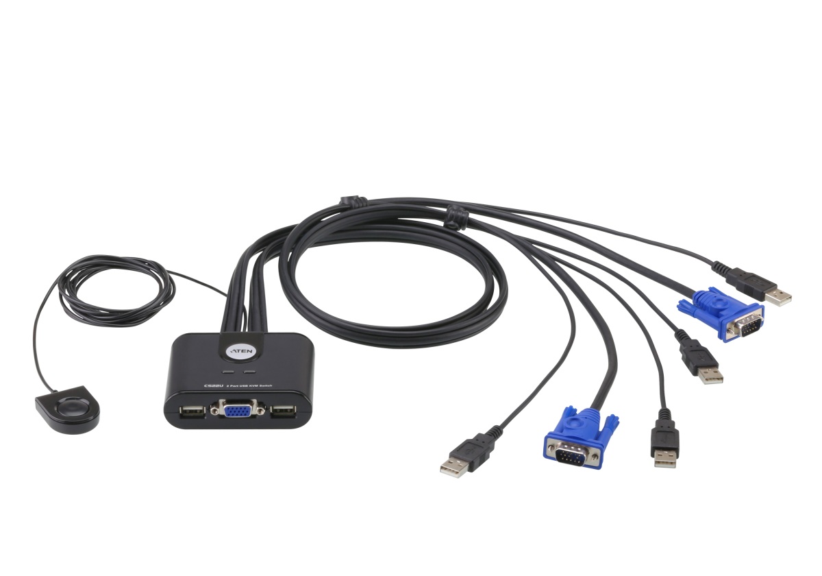 KVM prepínač ATEN CS-22U
