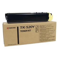 Kyocera toner TK-520Y/ FS-C5015N/ 4 000 stran/ Žlutý
