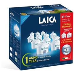 Laica F12SES0 Náhradné filtre Bi-flux, 10 ks + 2 ks Magnesiumactive
