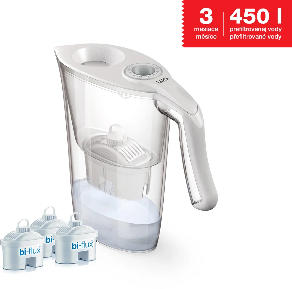 Laica J9073 Set filtračná kanvica Norma 2,3 l + 3x filter Bi-flux