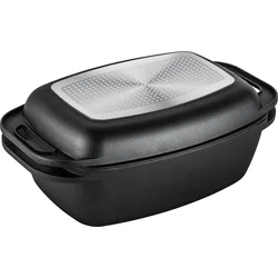 Lamart LT1105 Obojstranný pekáč s pokrievkou Dvojitý, 9 + 3 l