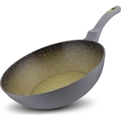 Lamart LT1197 WOK pánev OLIVE, 28 cm