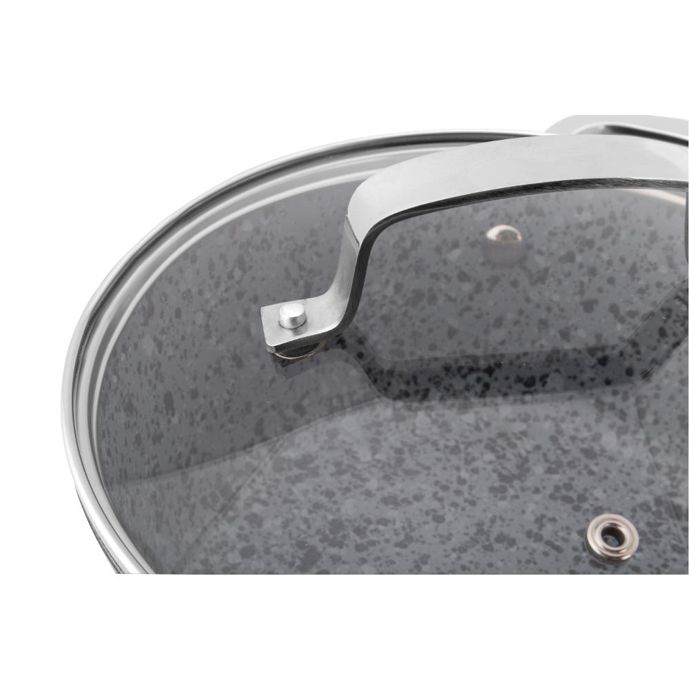 Lamart LT1254 Kastrol s poklicí GRANIT, 24 cm