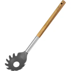 Lamart LT3980 Nylonová naberačka na špagety WOOD