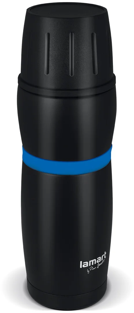 Lamart LT4053 Termoska CUP 480 ml, čierno-modrá