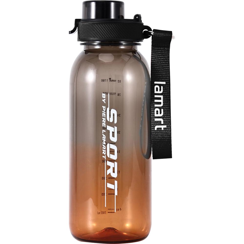 Lamart LT4074 Športová fľaša FIT 1l, čierno-oranžová
