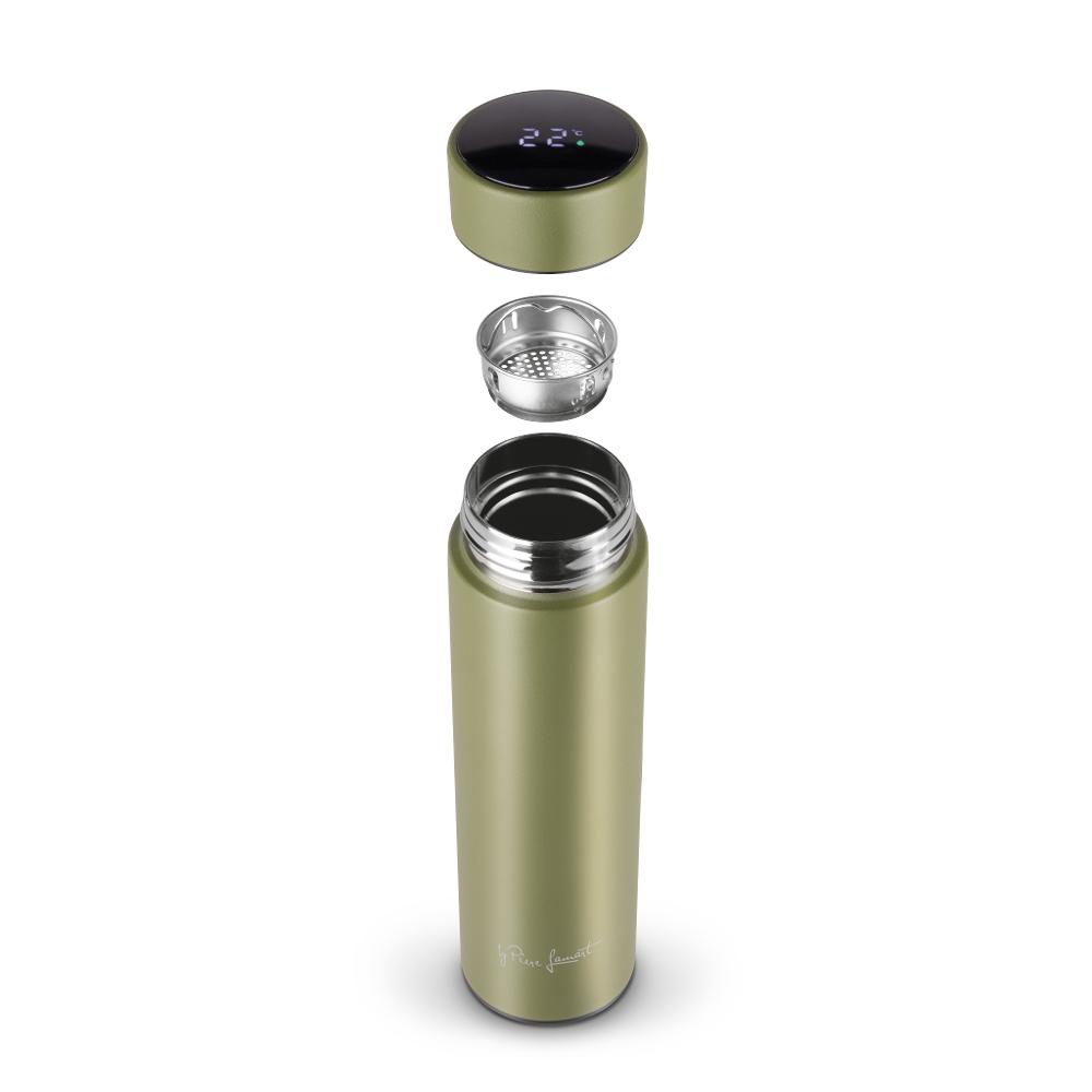 Lamart LT4085 Termoska SIPP s ukazatelem teploty 0,45 l, zelená