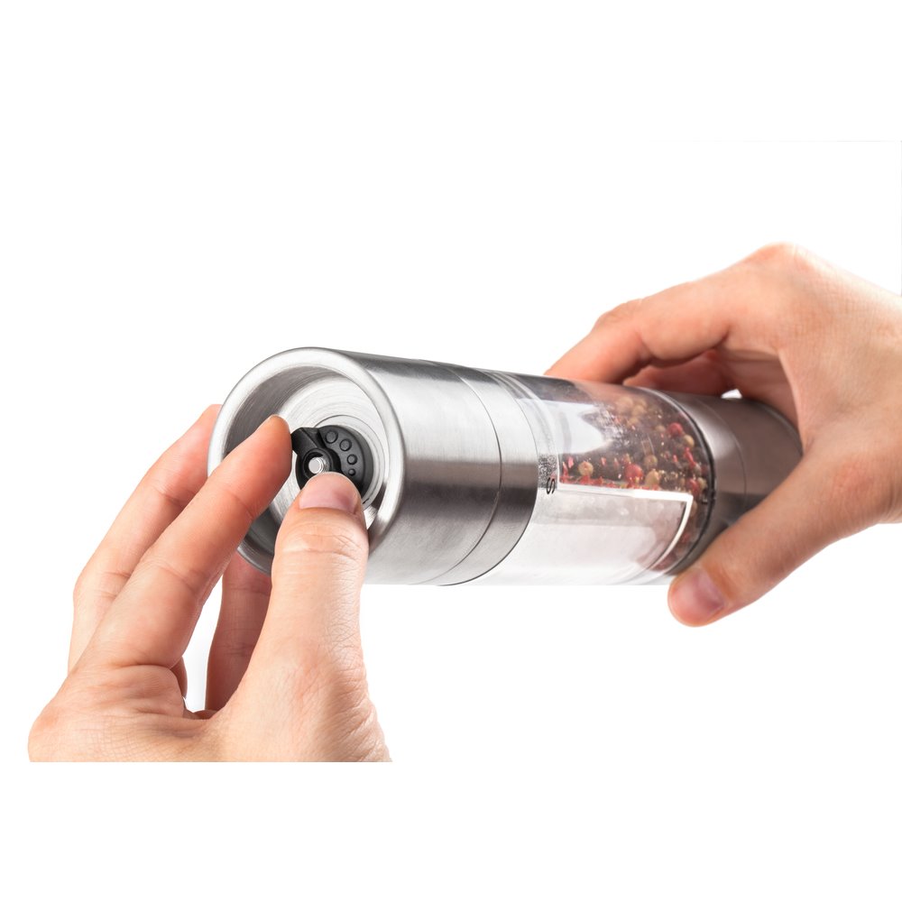 Lamart LT7014 Mechanický mlýnek na koření, pepř a sůl TUBE, 2x 100 ml
