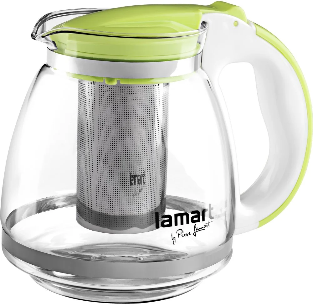 Lamart LT7028 Čajová kanvica VERRE 1,5 l, zelená