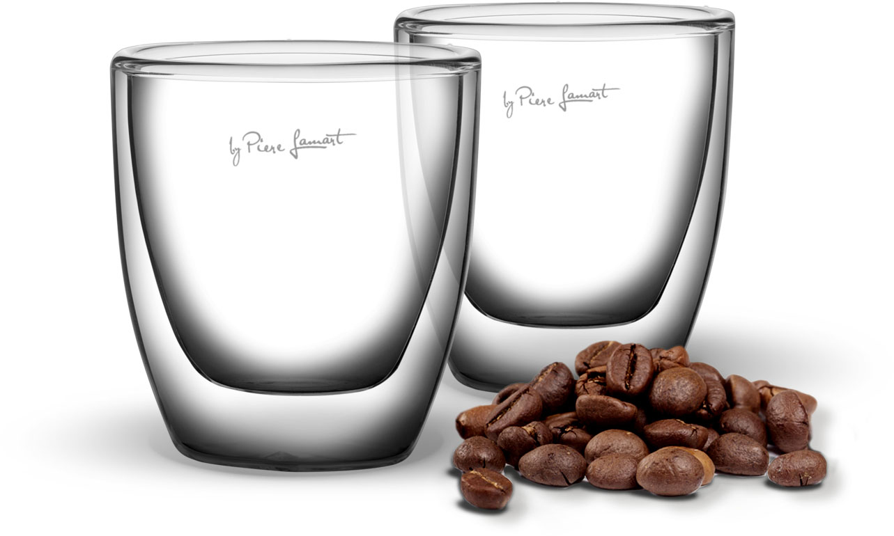Lamart LT9009 2-dielna súprava termo pohárov ESPRESSO VASO, 80 ml
