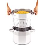 Lamart LTSS2417 Nerezový hrnec na těstoviny PASTA, 8 l