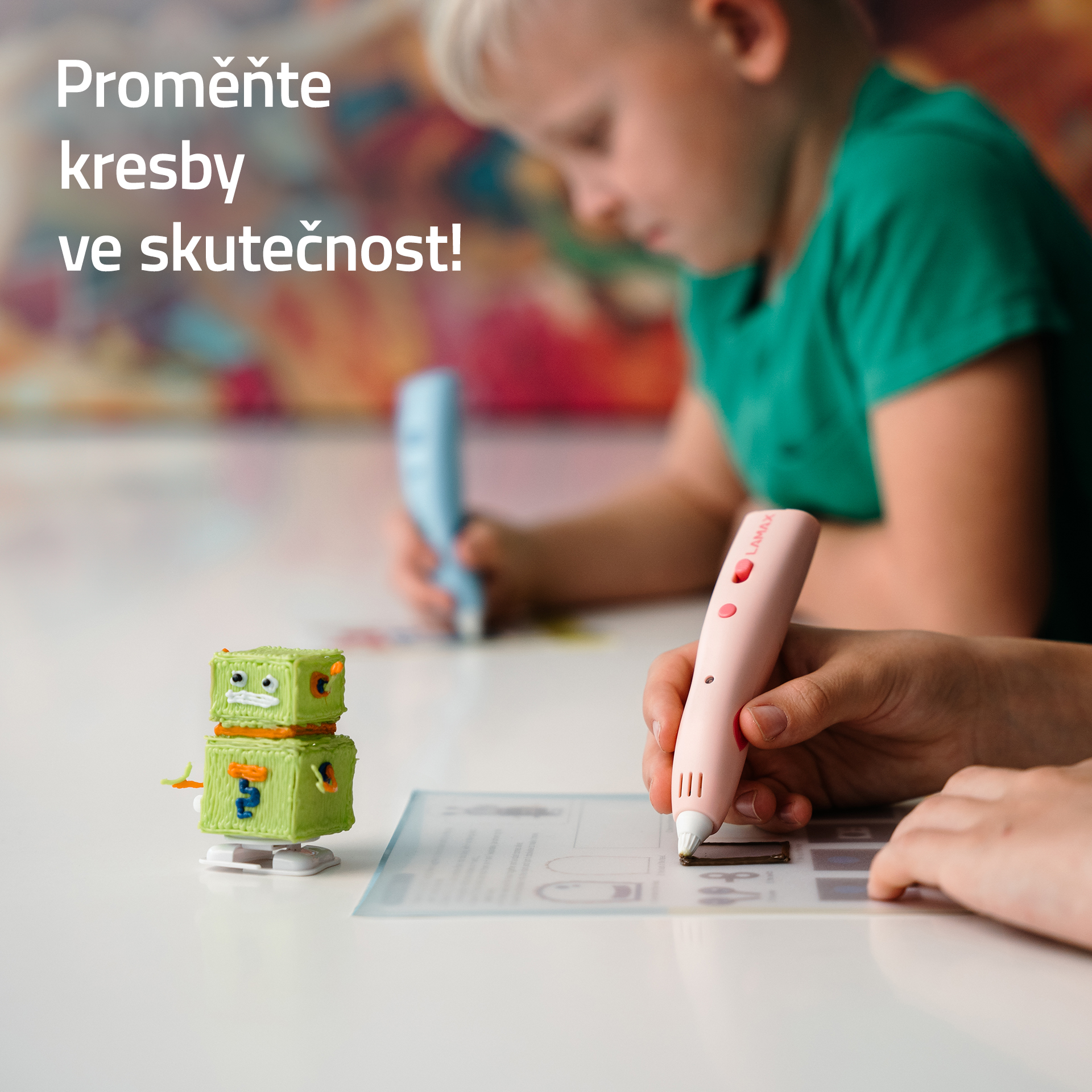 LAMAX ArtKid1 3D Filament Set - set filamentů