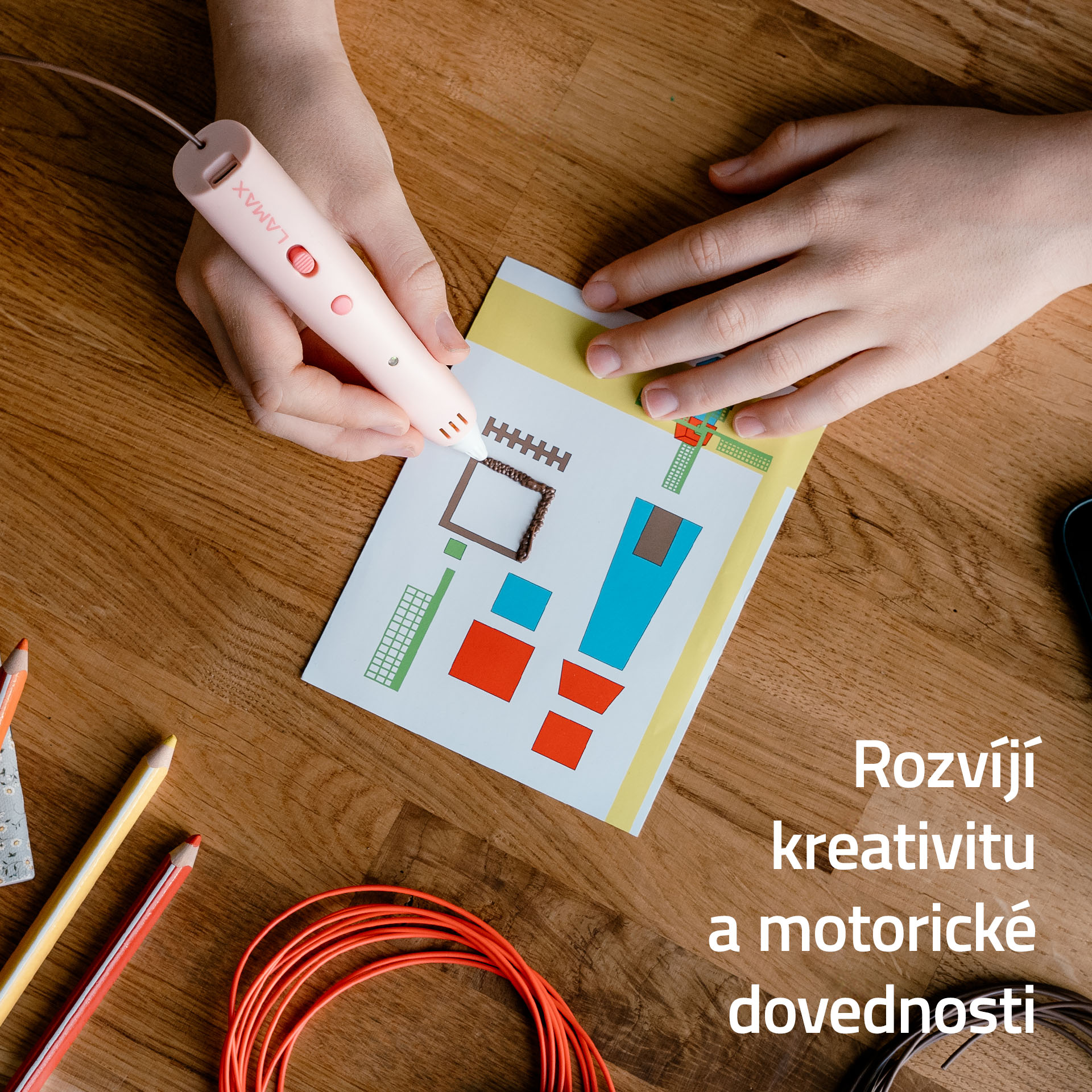 LAMAX ArtKid1 3D, modré