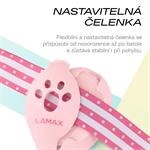 LAMAX BabyMuffs1 Pink