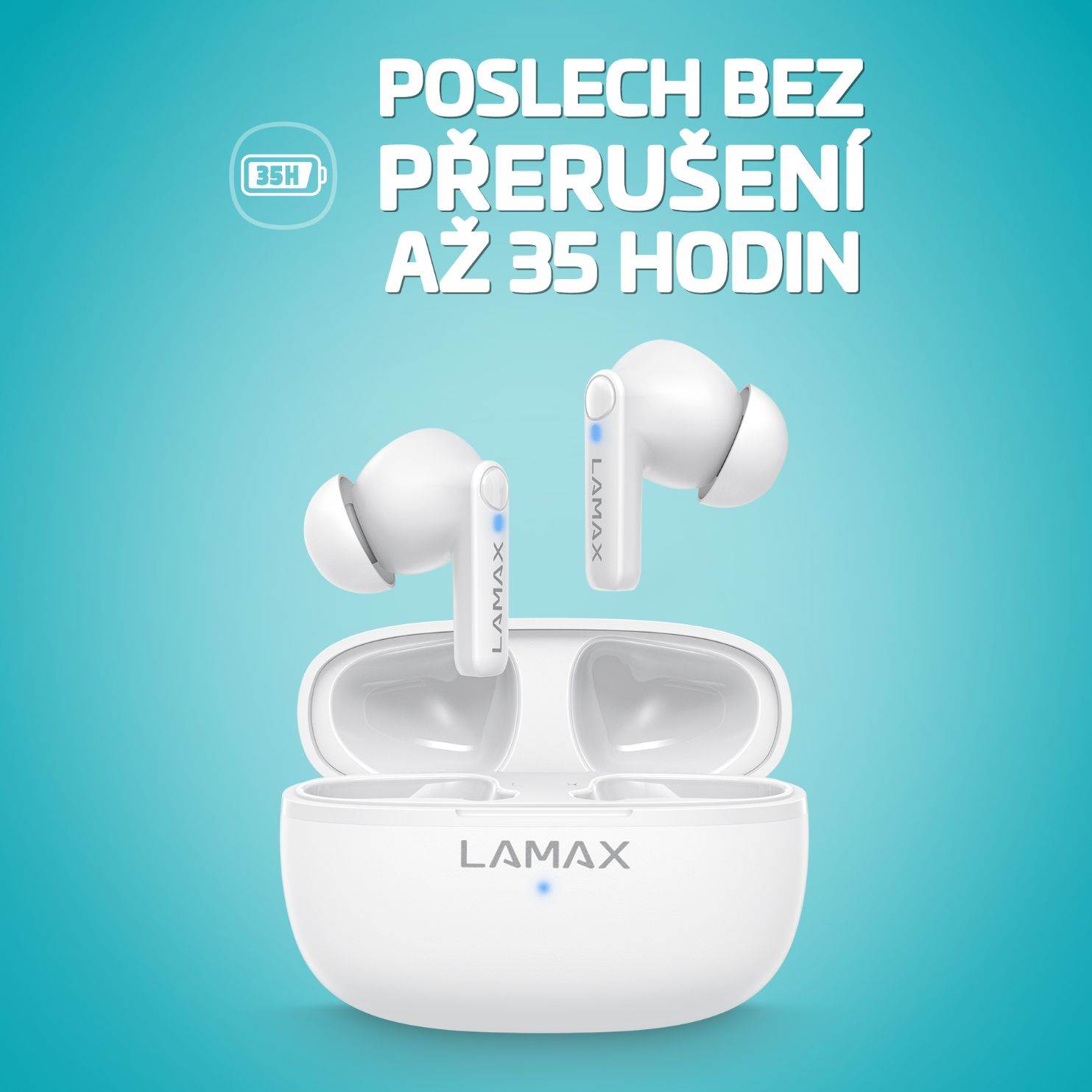 LAMAX Clips1 Play, biela