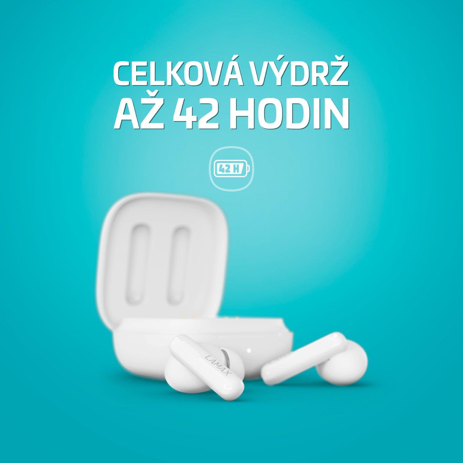 LAMAX Clips1 Plus, bílá