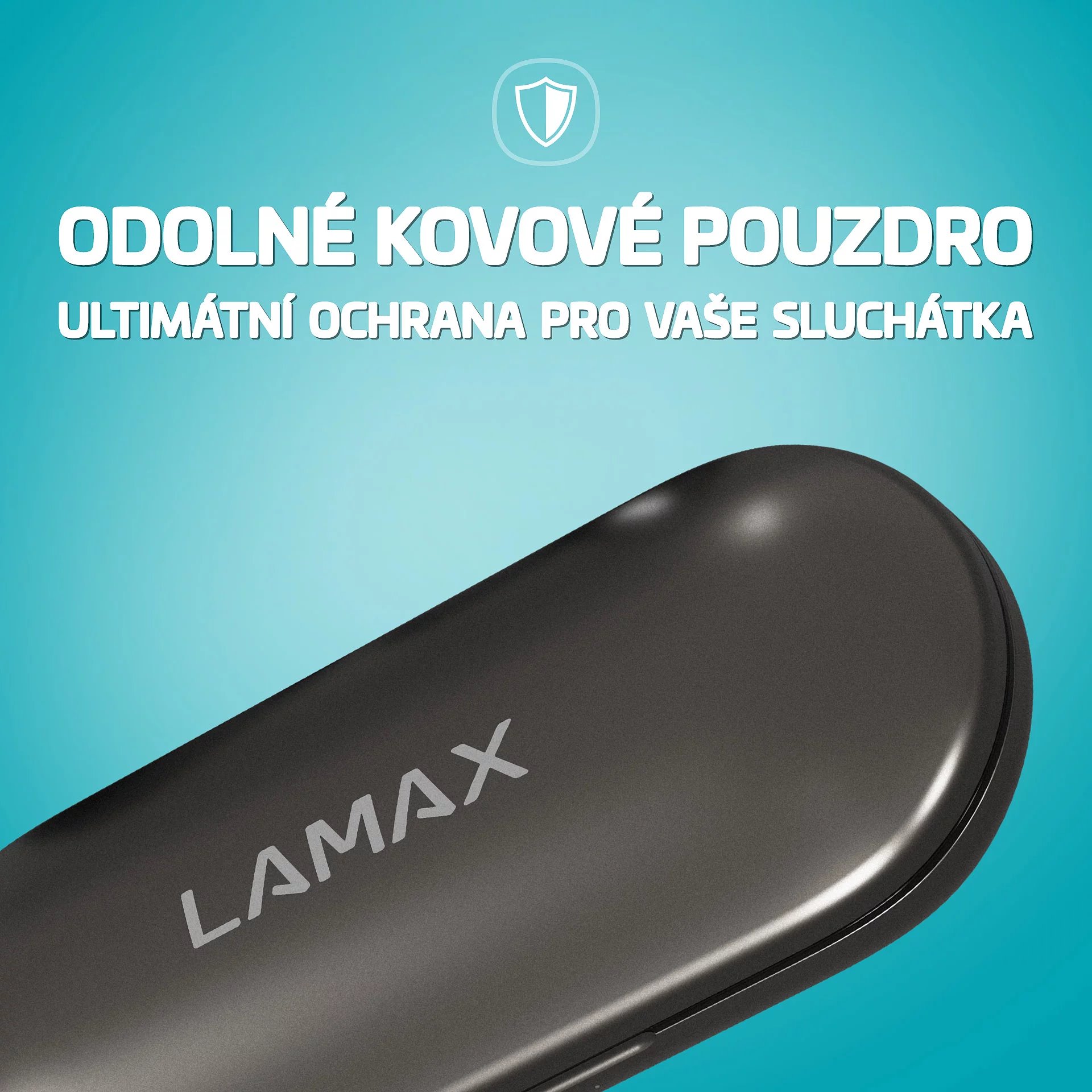 LAMAX SteelTones1, čierna