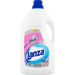 LANZA Vanish 5 v 1 prací gel na barevné prádlo 4,62 l / 70 pracích dávek