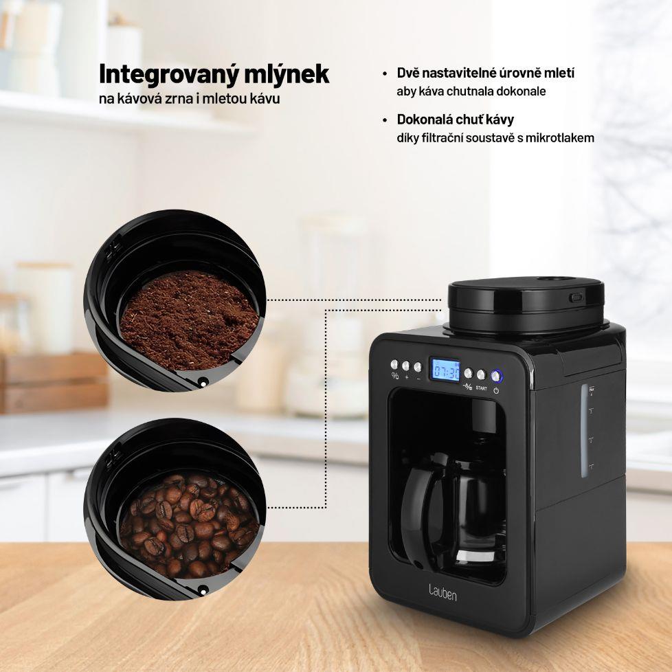 Lauben Grind&Drip Coffee Maker 600BB - překapávací kávovar