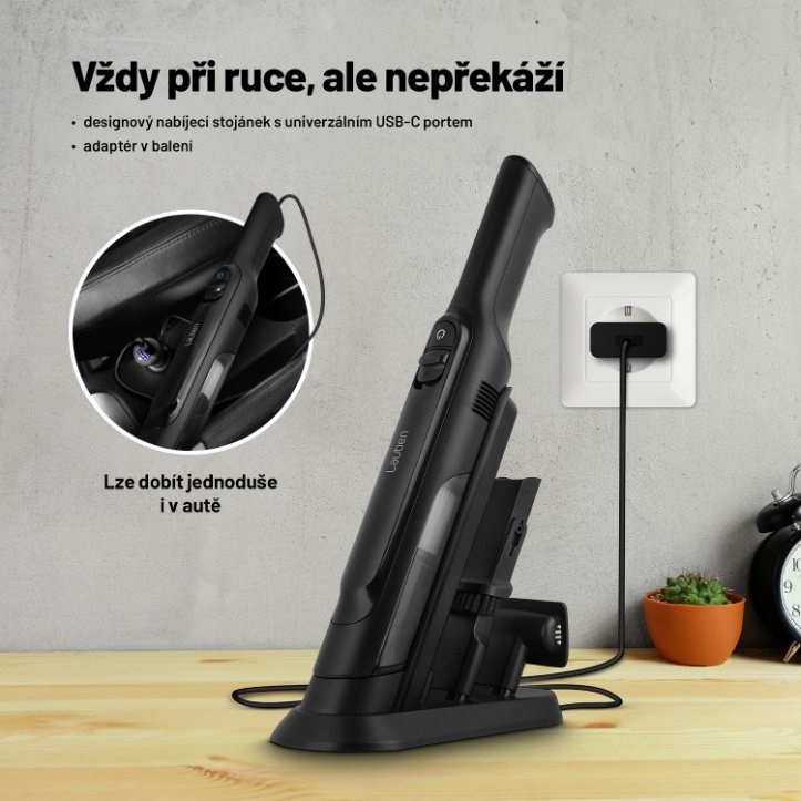 Lauben Hand Vacuum 2in1 120BC - ruční vysavač 2v1