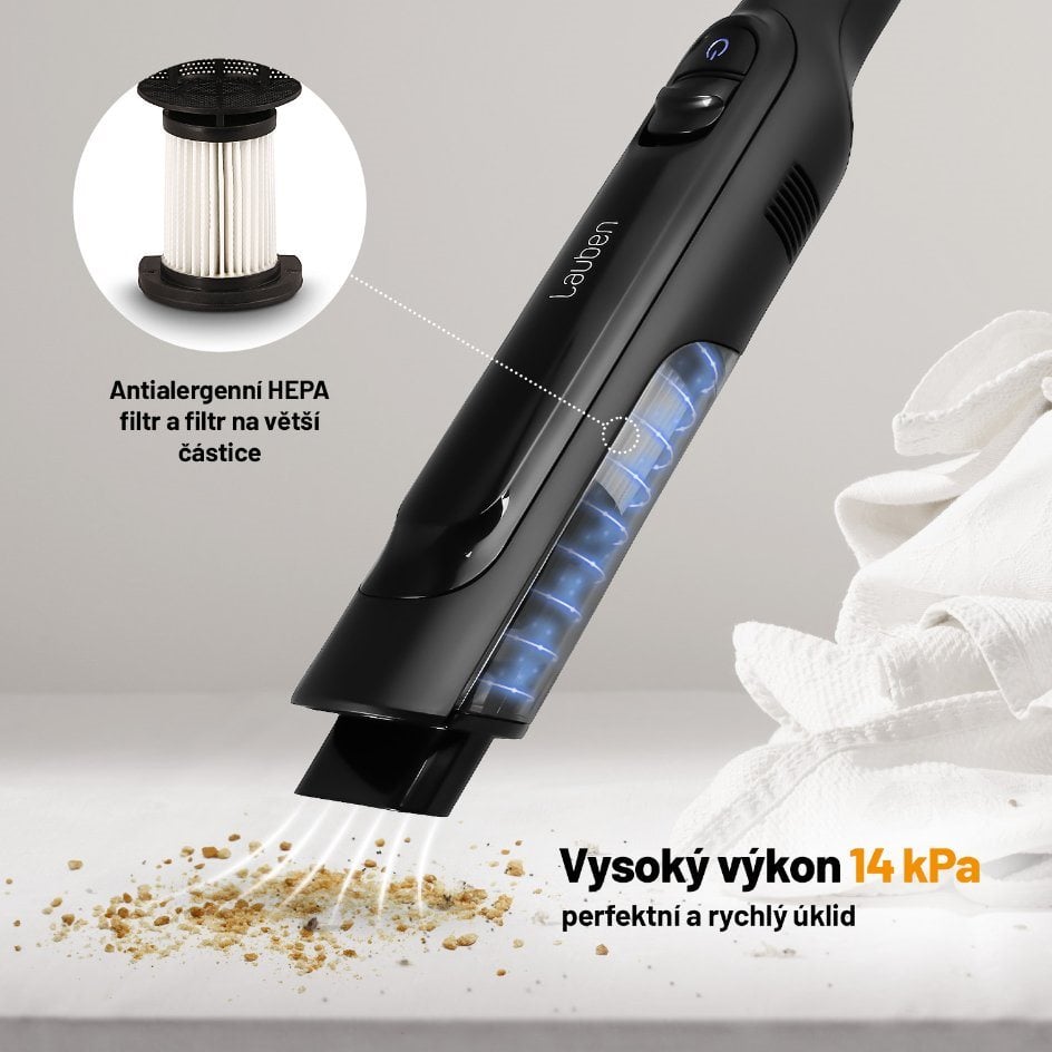 Lauben Hand Vacuum 2in1 120BC - ruční vysavač 2v1