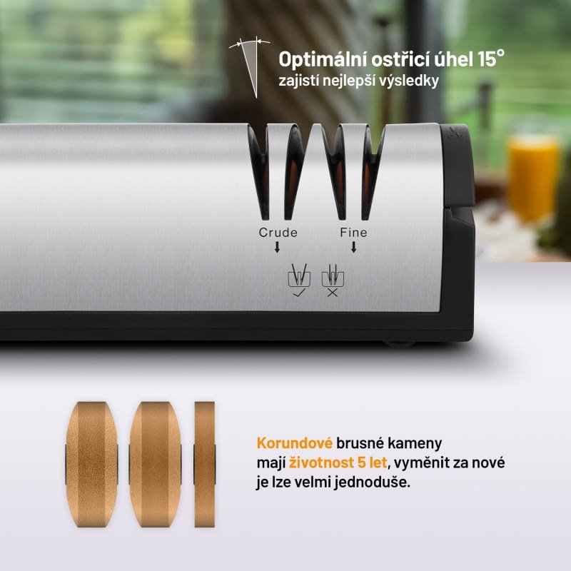 Lauben Knife Sharpener 4700SB - ostřič nožů a nůžek