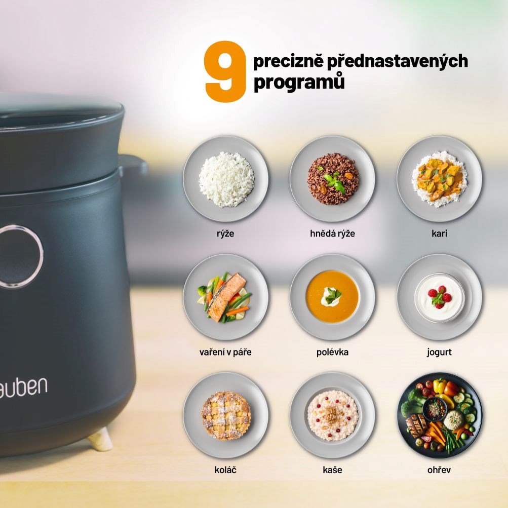 Lauben Multifunction Rice Cooker 1500BW - rýžovar