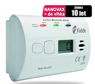 LCD NANOVAX detektor CO Kidde 10LLDCO (meracie zariadeniu)