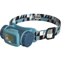LED čelovka P3533, 80 lm, 45m, 1x AA