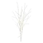 LED dekorace – 2x březová větvička, 60 cm, 3x AA, venkovní i vnitřní, teplá bílá, časovač