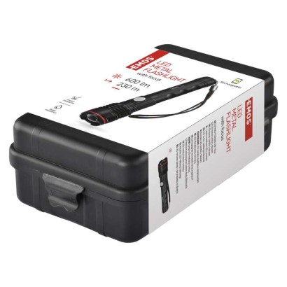 LED dobíjacia kovová baterka P3116, 600 lm