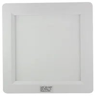 LED podhledové svítidlo, 16W LED 3000-4000K slim čtverec ZBB