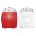 LED predné zadné svetlo na bicykel P3921 na 2× CR2032, 10 lm