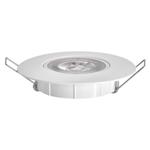 LED reflektor SIMMI biely, kruh 5W teplý biely