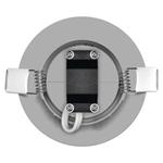 LED reflektor SIMMI strieborný, kruh 5W neutr. Biela