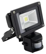 LED reflektor Whitenergy 10W, detektor pohybu, 6000K