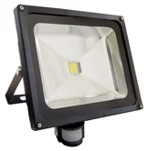 LED reflektor Whitenergy 50W, detektor pohybu, 6000K