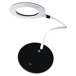 LED stolní lampa BELLA, bílá