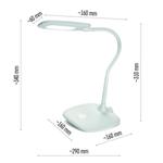LED stolová lampa STELLA, biela